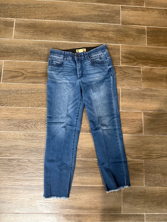 Democracy Denim - Democracy Cropped Ankle Jeans in Blue Wash